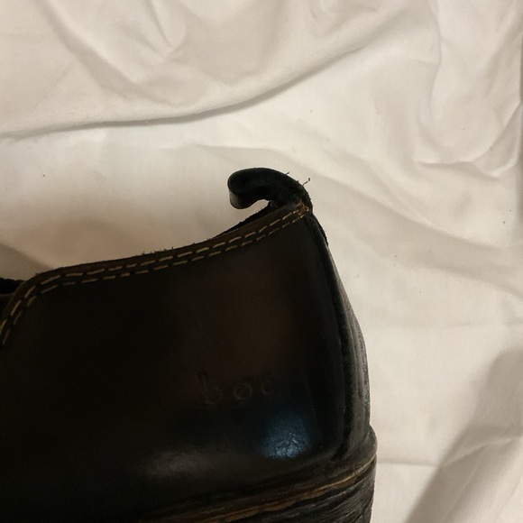 b.o.c. Black Leather Loafers Size 9M - Picture 12 of 15